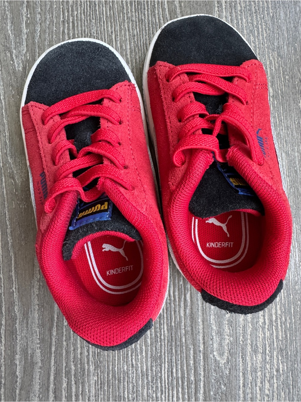 PUMA Kids Suede Splash Sneakers - Picture 9 of 9